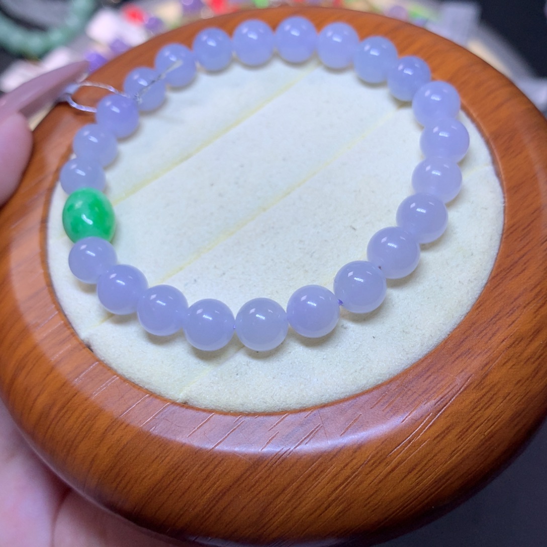 翡翠未镶嵌颈饰天然