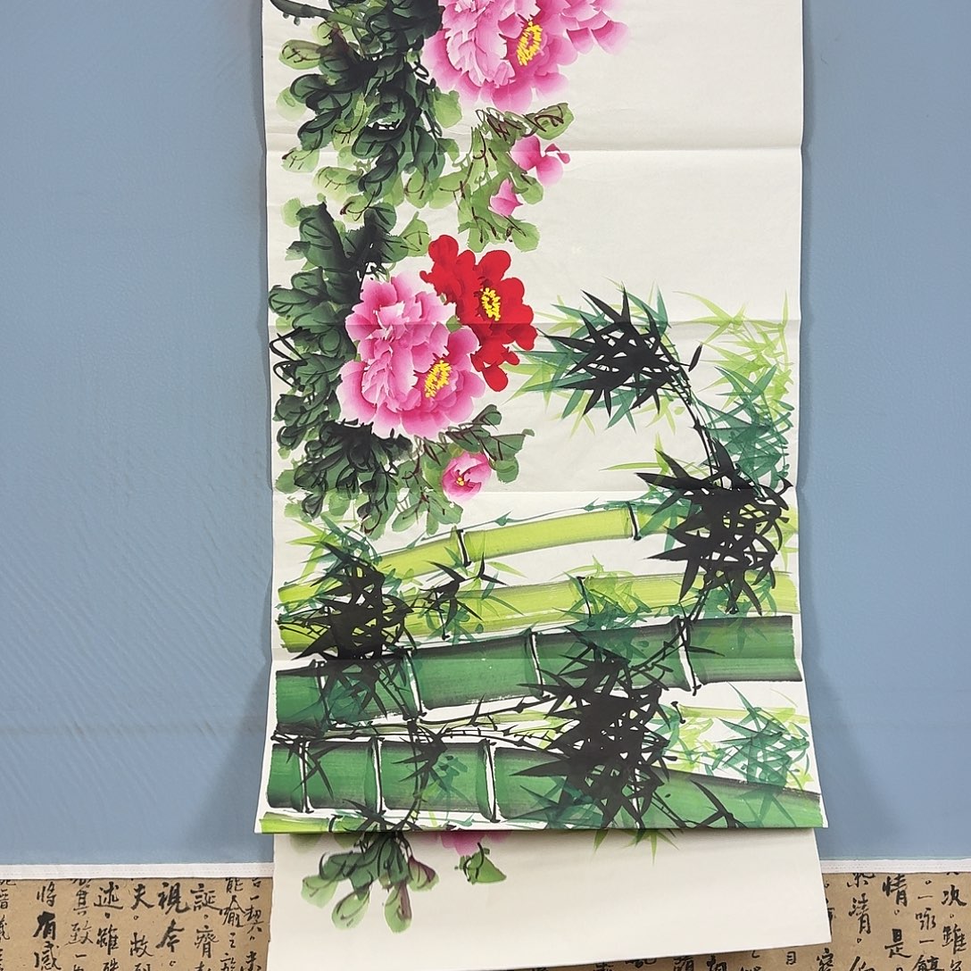 国画1135 牡丹一如您的脸颊
