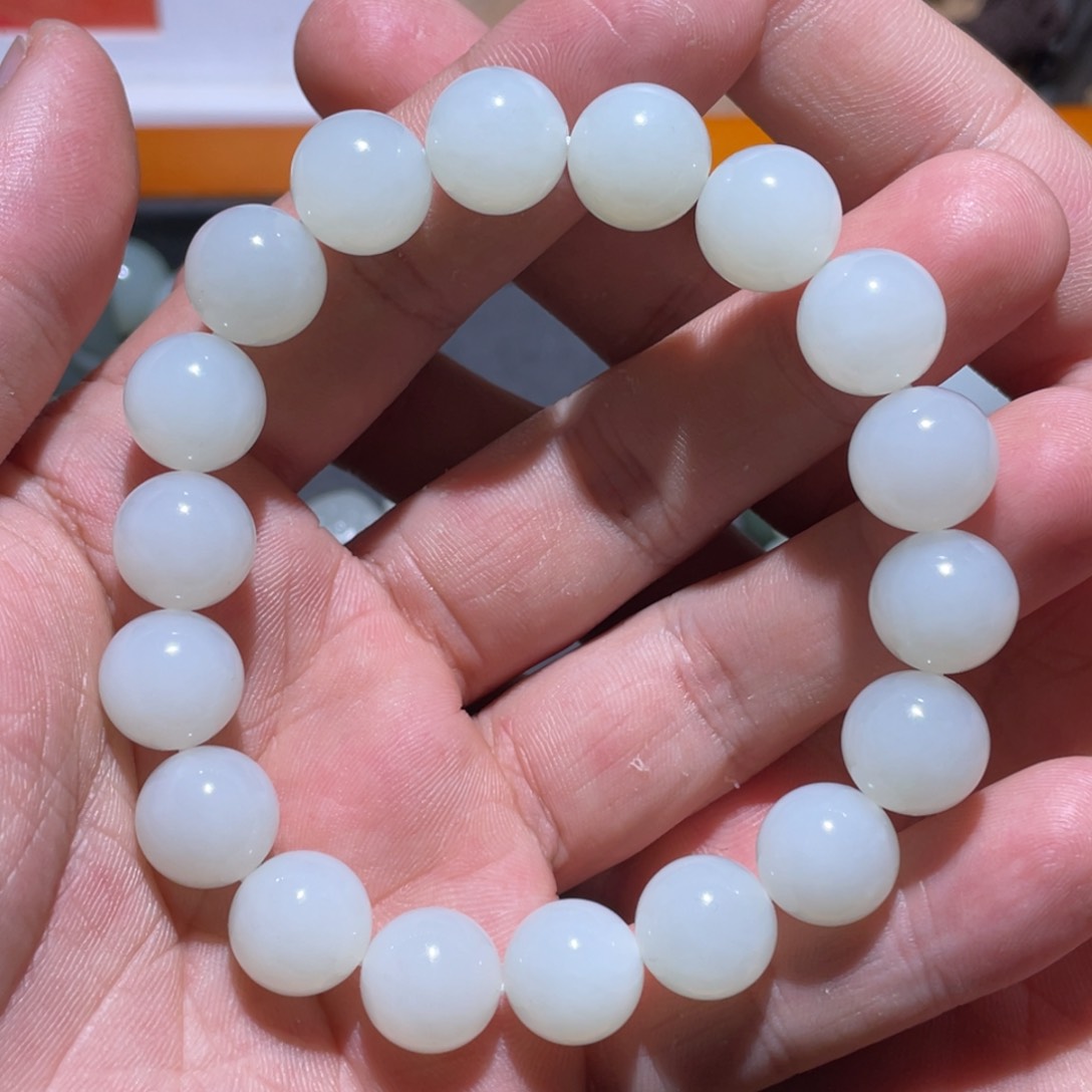 和田玉手链未镶嵌