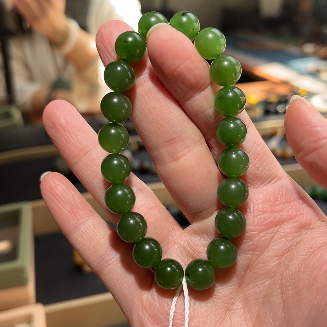 和田玉手链未镶嵌