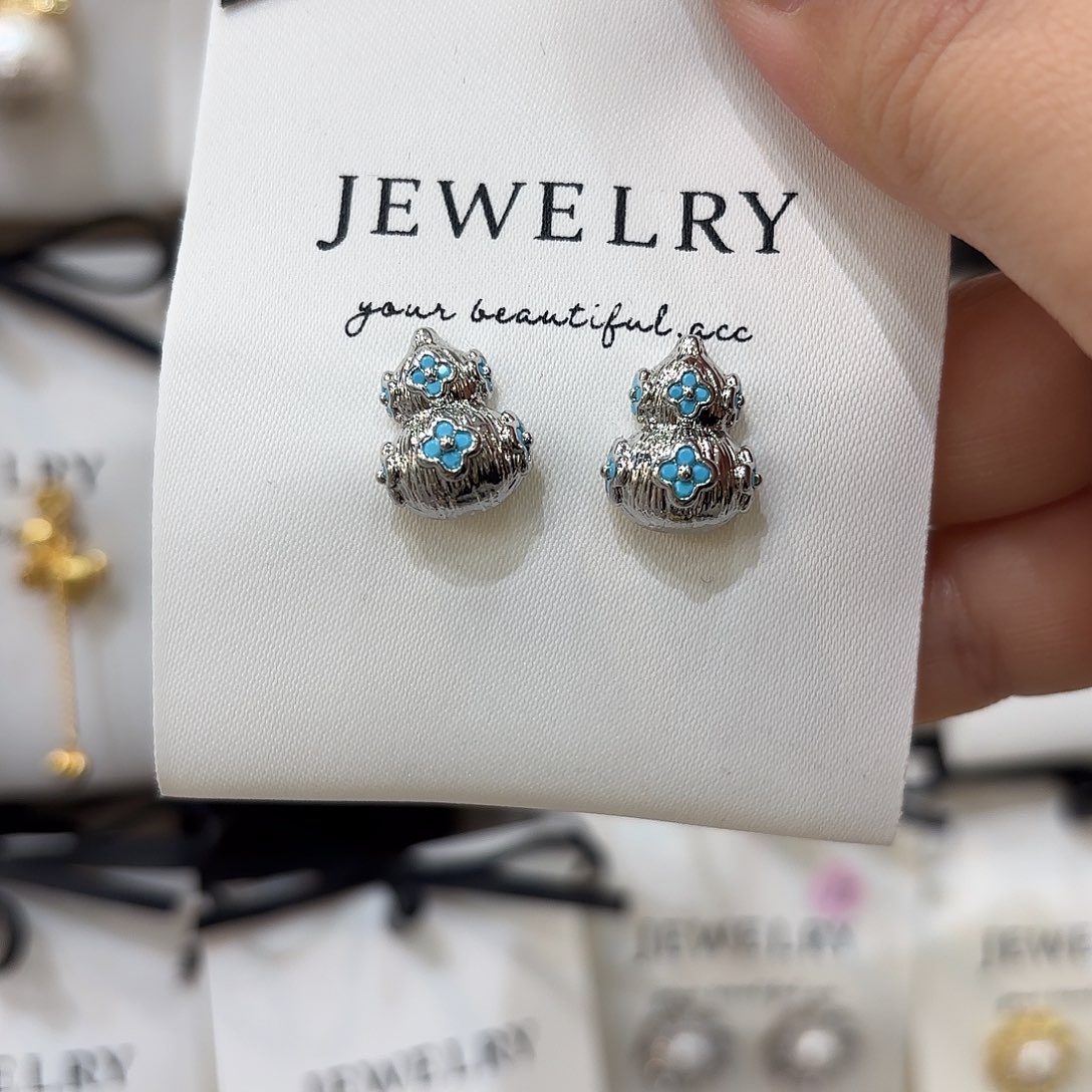 铜合金925银耳钉的