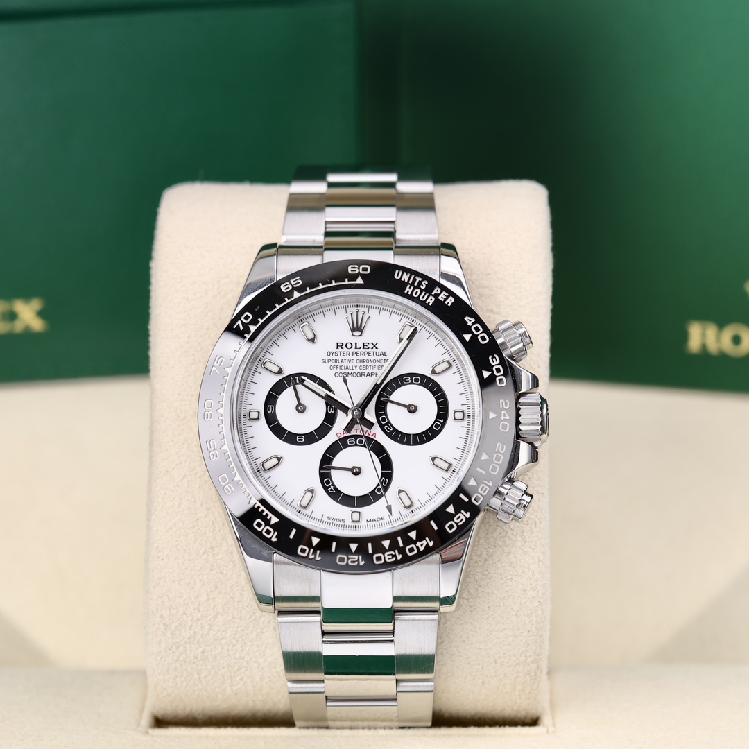 95新 Rolex/劳力士 116500 熊猫迪 40mm 黑陶瓷圈 2023年5月保卡