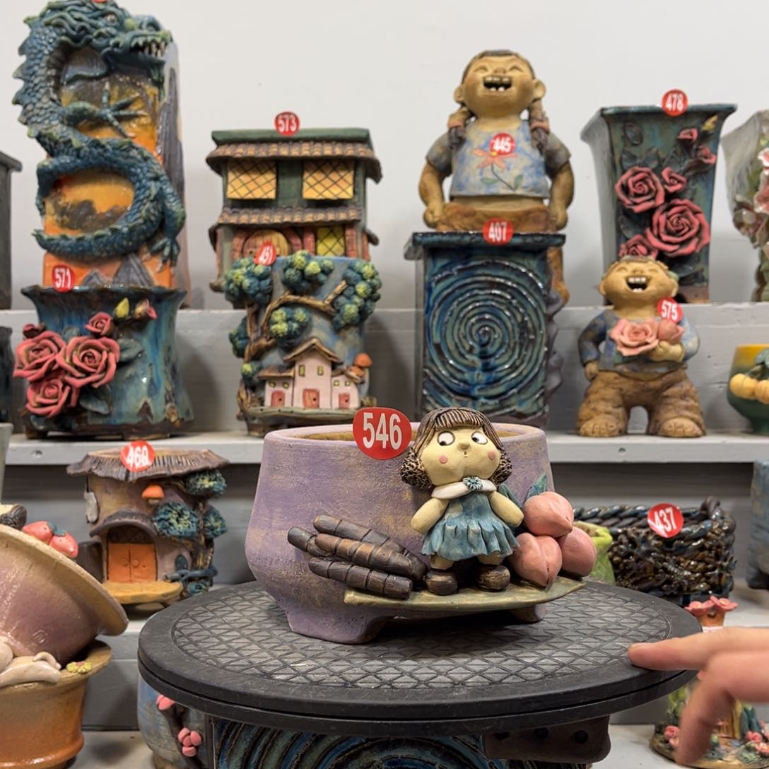 陶瓷福利546 号陶然花盆厂家直销