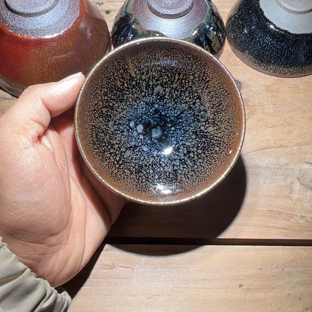 茶盏老木头柴烧建盏精选12