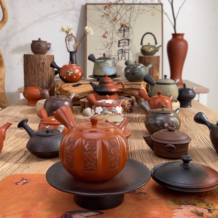 光**者常滑玉堂手作茶壶