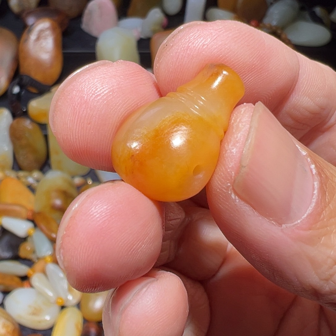 和田玉吊坠(不含链)未镶嵌d****h