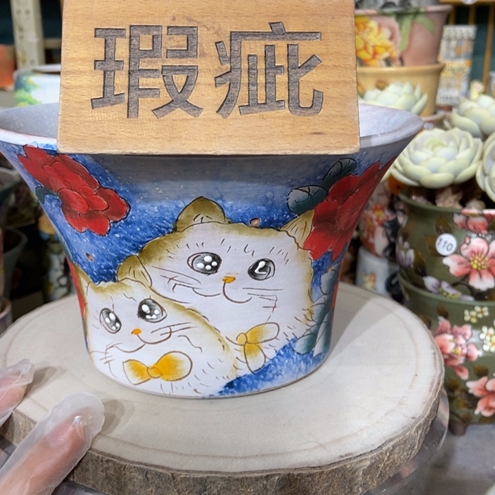 红陶景德镇艺术手绘作品