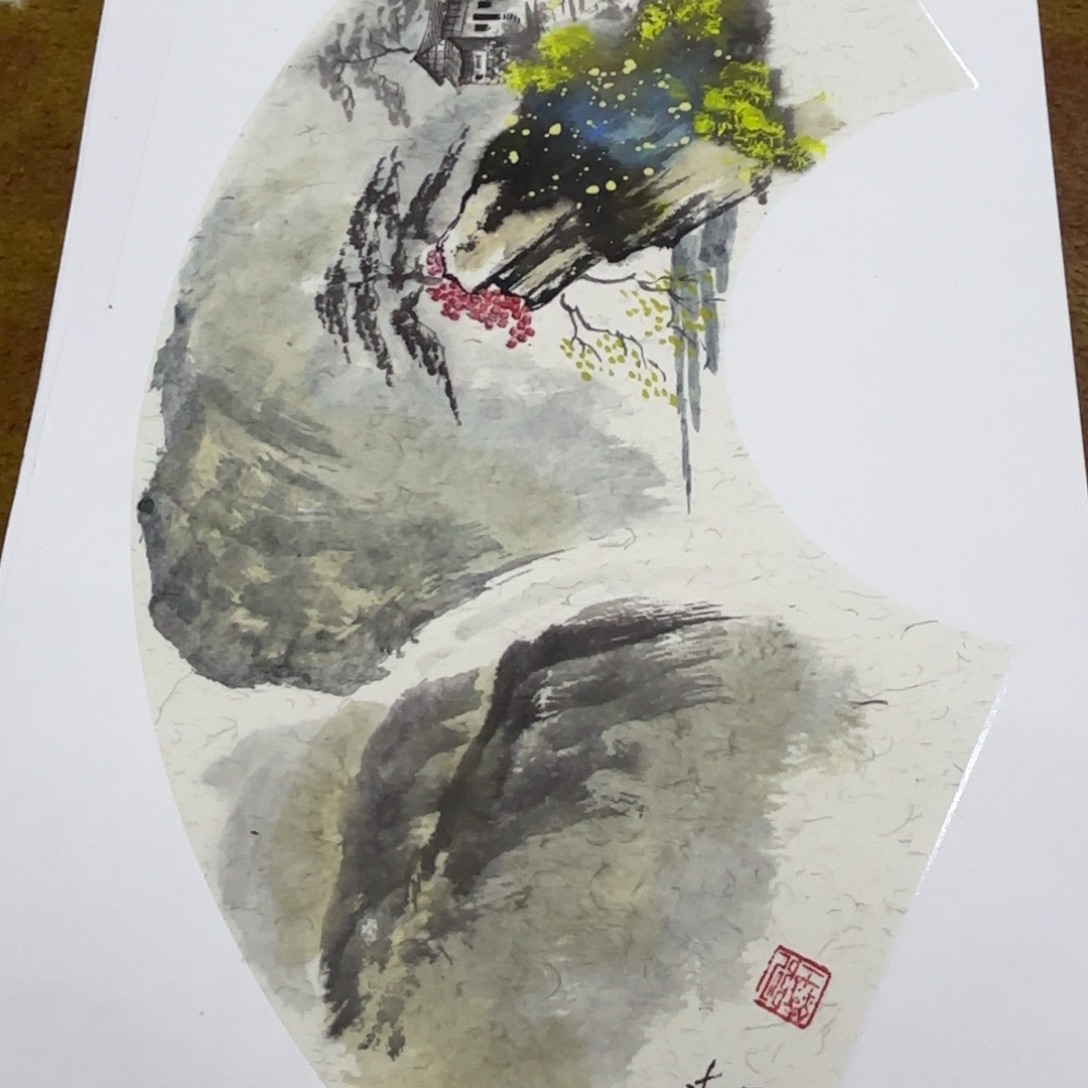 国画赵铁老师作品刘