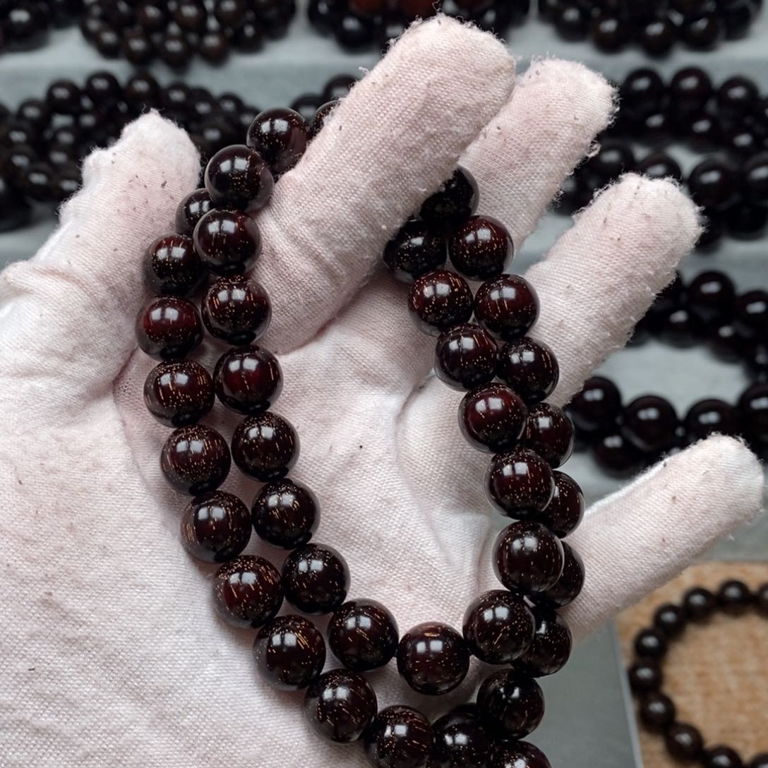 檀香紫檀（小叶紫檀）海*海1.0 爆42颗