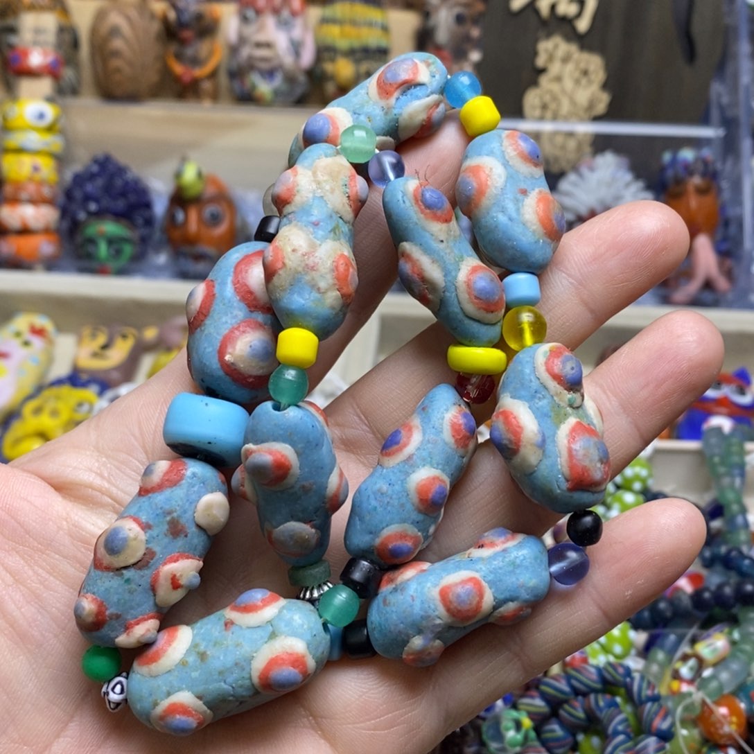 琉璃颈饰福利链子126