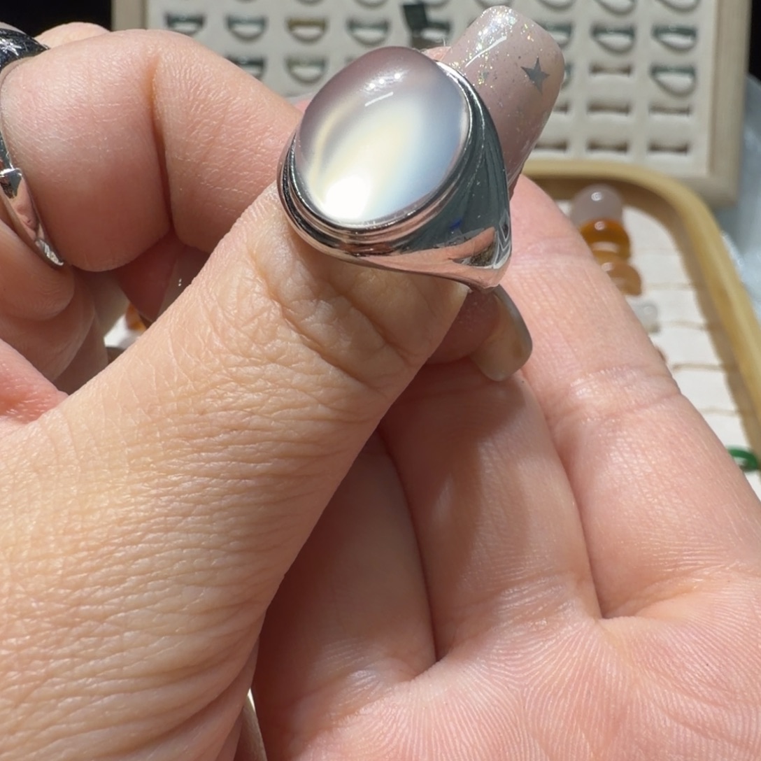 小****玛瑙/玉髓未镶嵌戒指