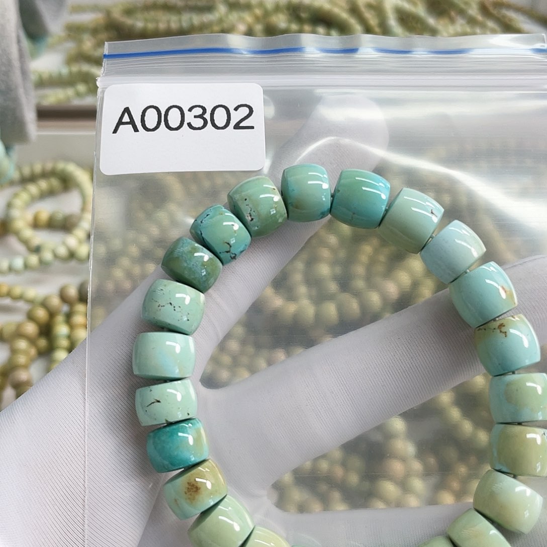 【闪购商品】绿松石珠宝奇石未镶嵌卡10