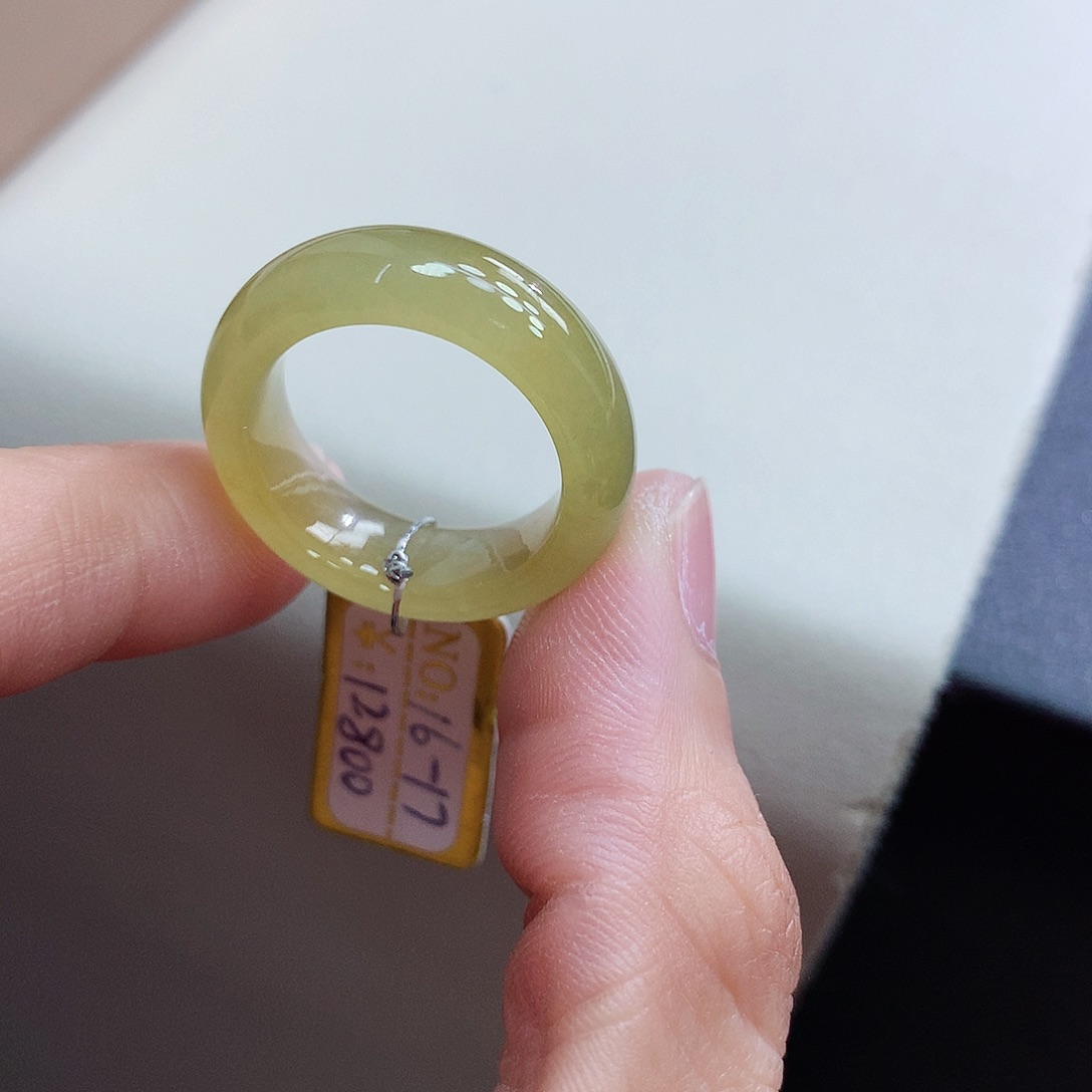 未镶嵌戒指翡翠16-17号