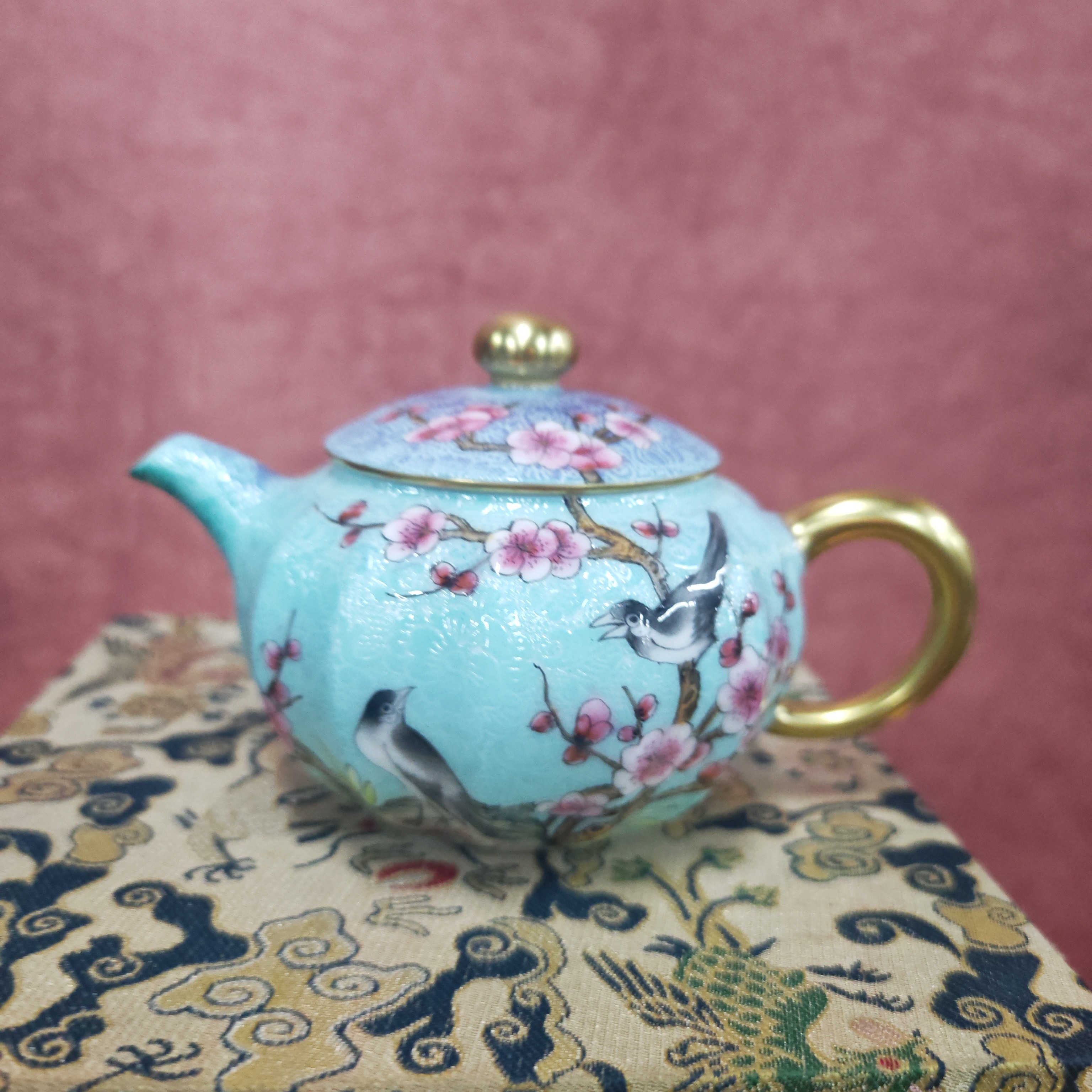  【景德镇】高温陶瓷，ZWY茶道渐变壶48