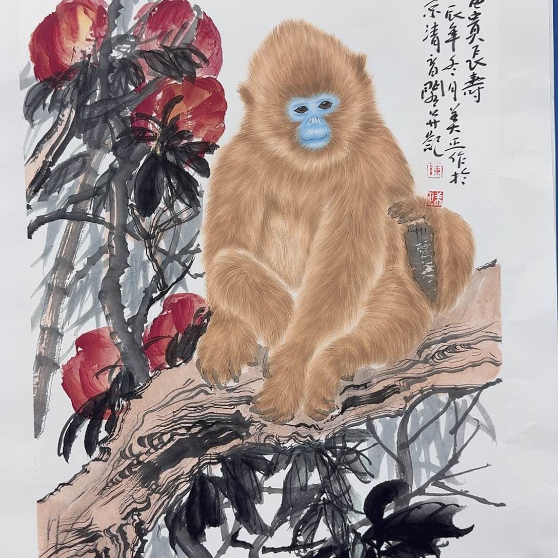 国画多次参加国内外大型画展