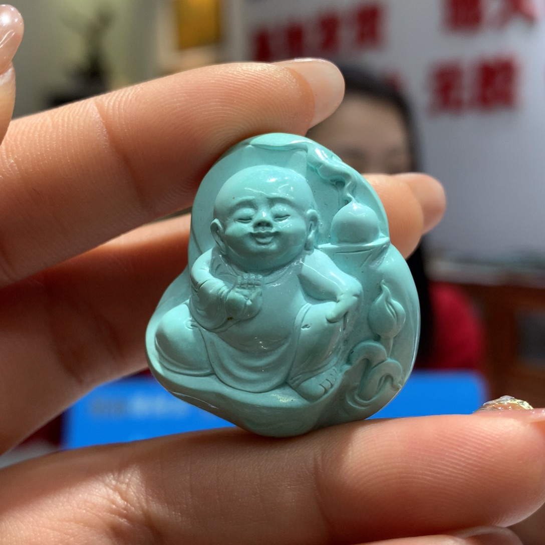 绿松石吊坠未镶嵌