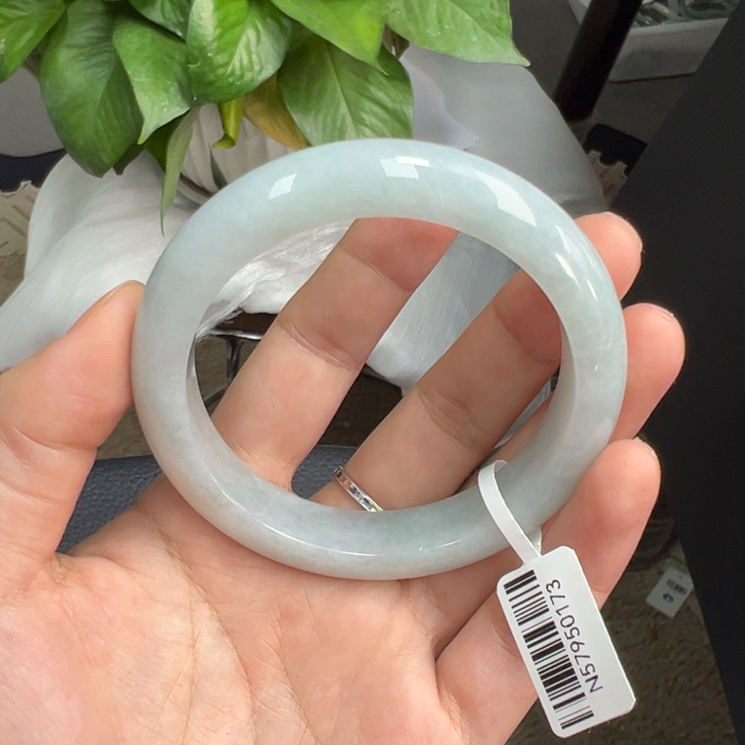 翡翠未镶嵌手镯17号56.5正