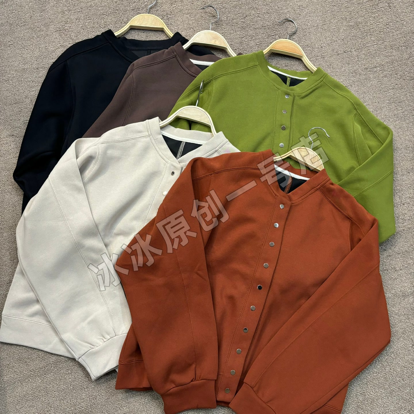 【冰冰一号店】86502#春款复古排扣外套休闲时尚百搭