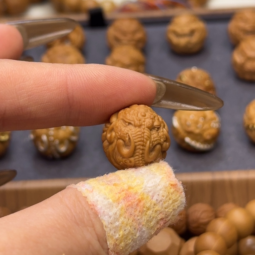 众***室象神单颗配饰素珠