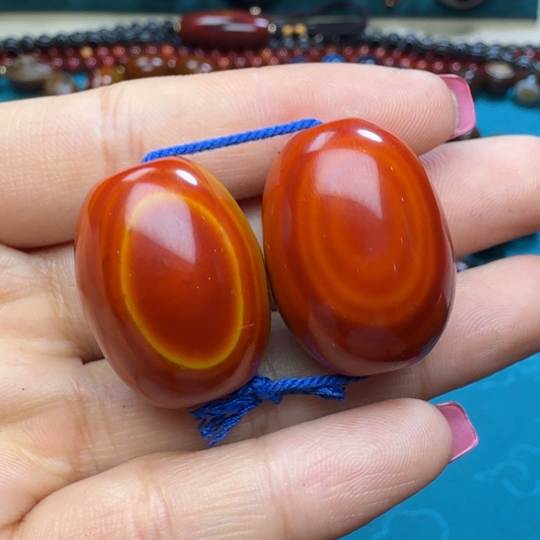 玛瑙/玉髓未镶嵌项链