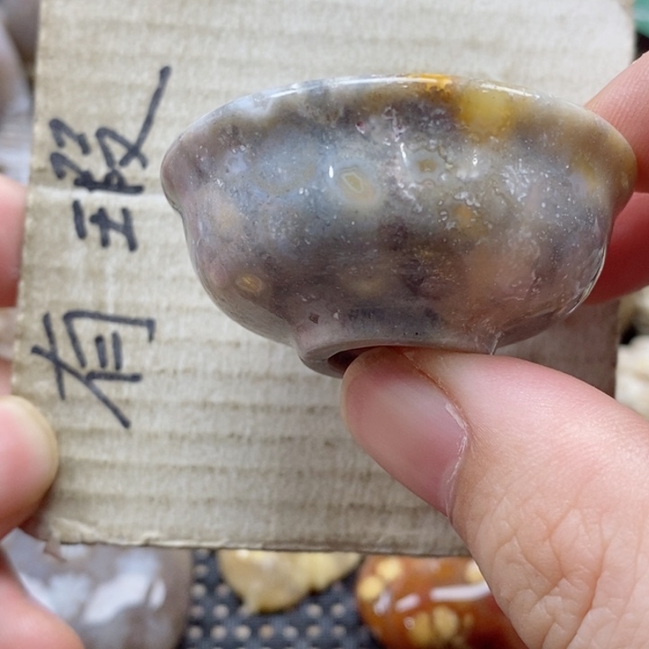 硅化珊瑚（珊瑚玉）颈饰未镶嵌有瑕