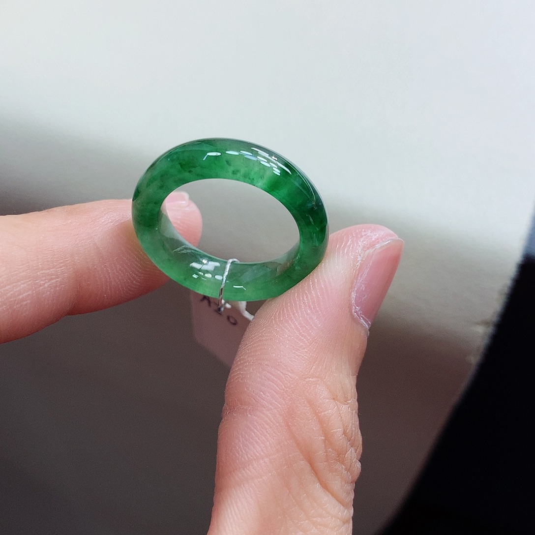 未镶嵌戒指翡翠11号