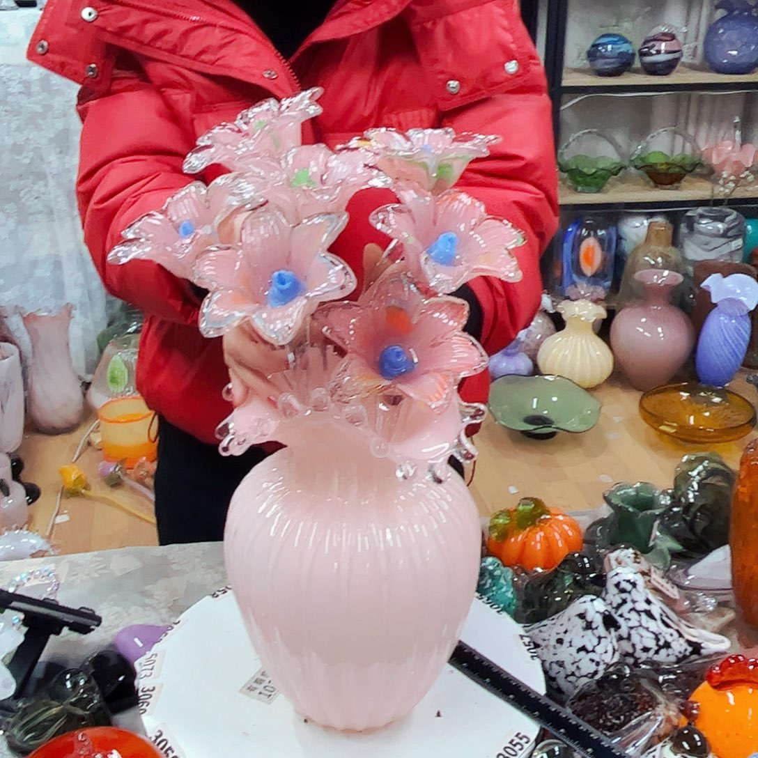 千***寻7花1不完美瓶家悦琉璃工艺品福利