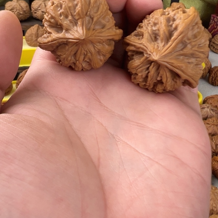 吊坠文玩核桃36全品无修丑三棱