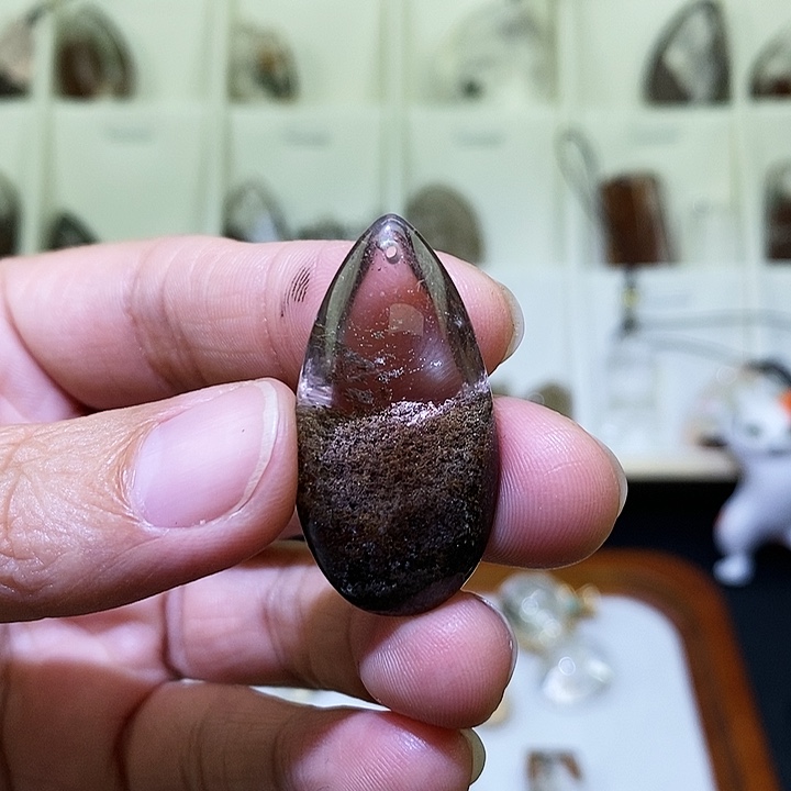 水晶吊坠(不含链)未镶嵌