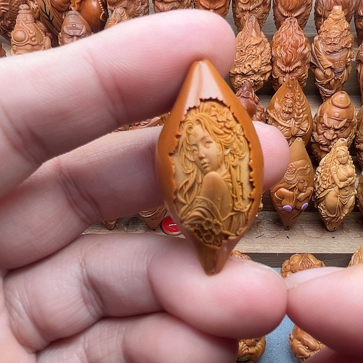 橄榄核吊坠20尺寸的