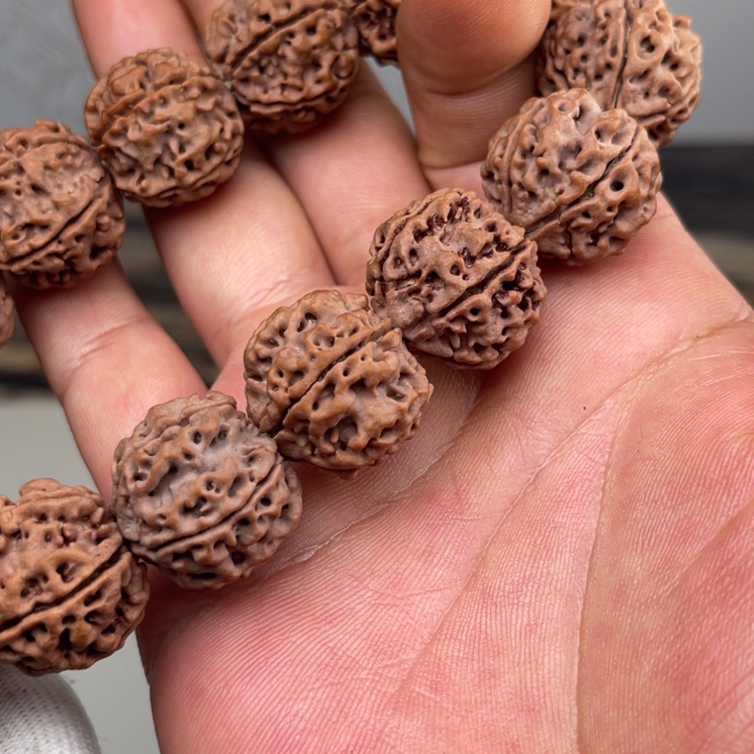 吊坠金刚菩提900老籽玉化皮狂野纹