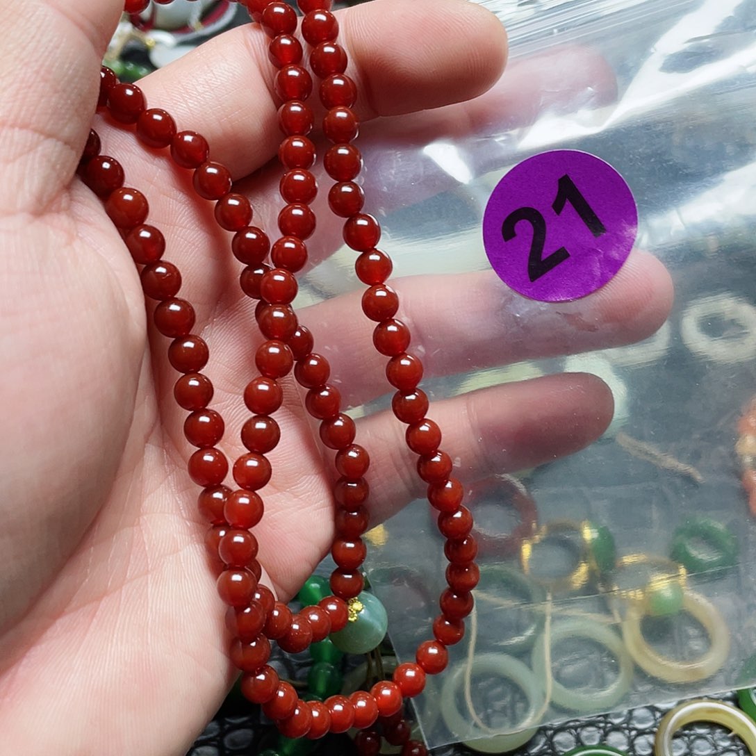 未镶嵌手链和田玉淡*