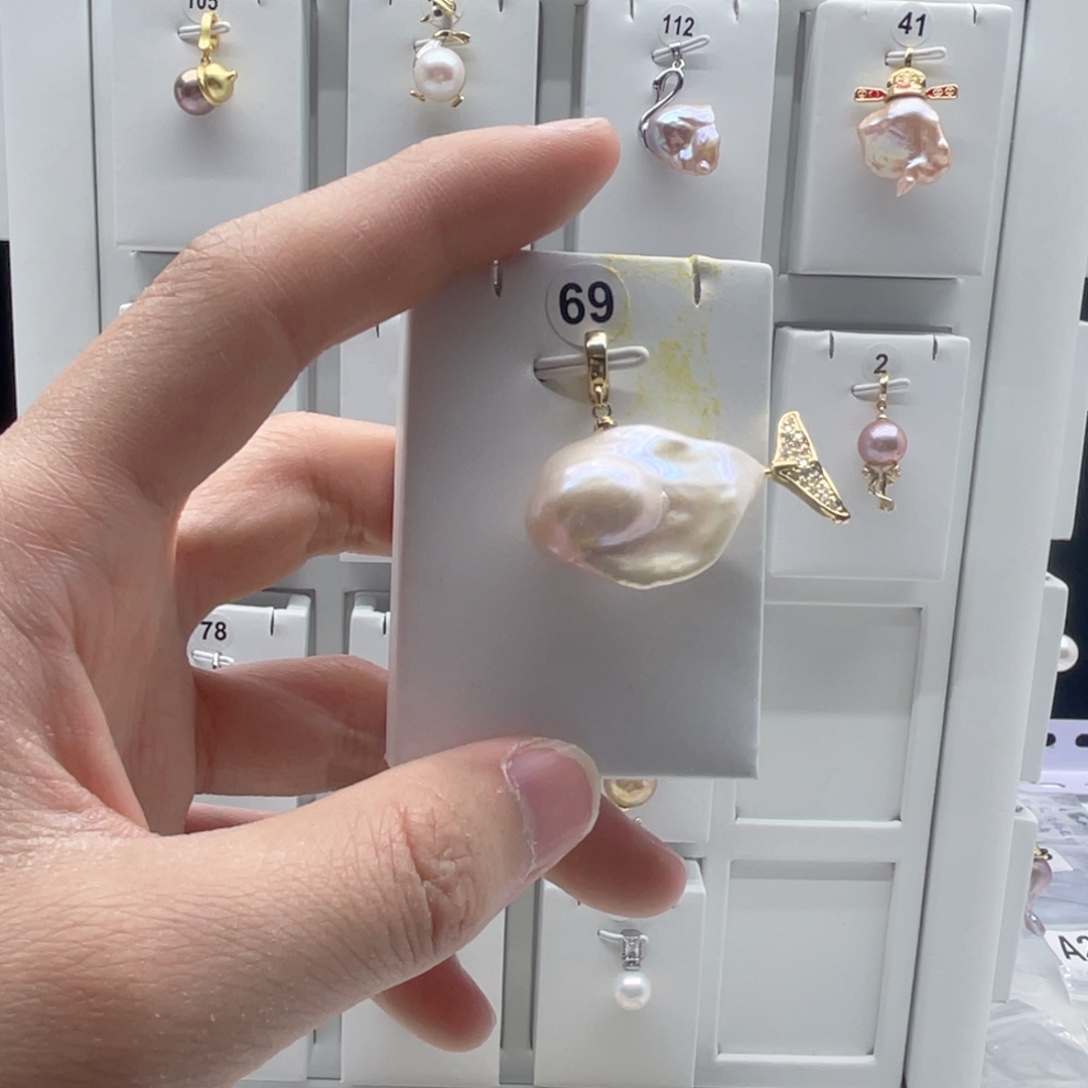 颈饰淡水珍珠合金