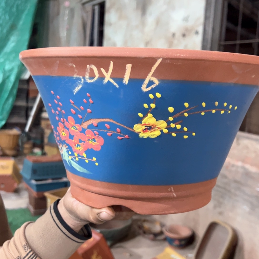 紫砂花盆紫砂花盆