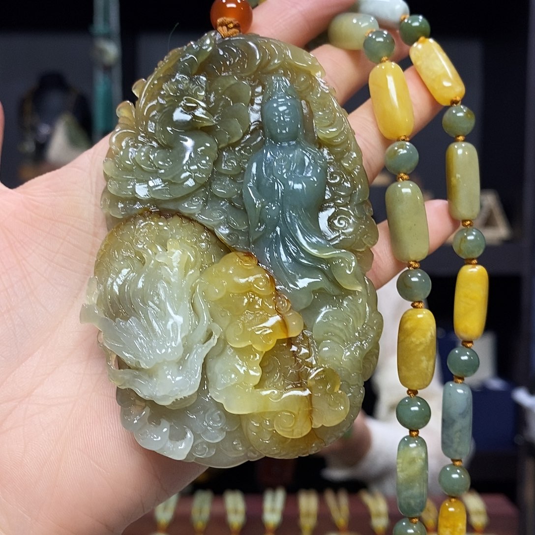 岫玉挂件吊坠未镶嵌