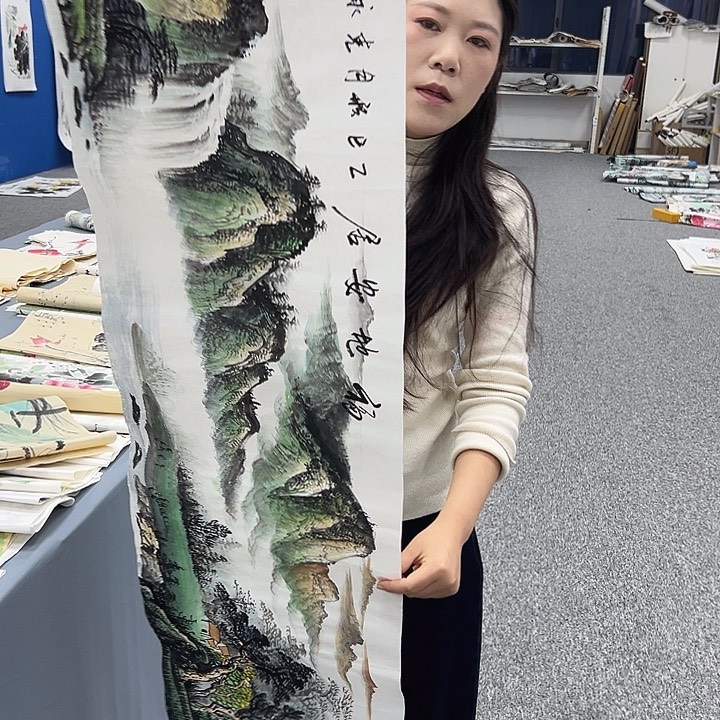 国画纯美纯手绘图