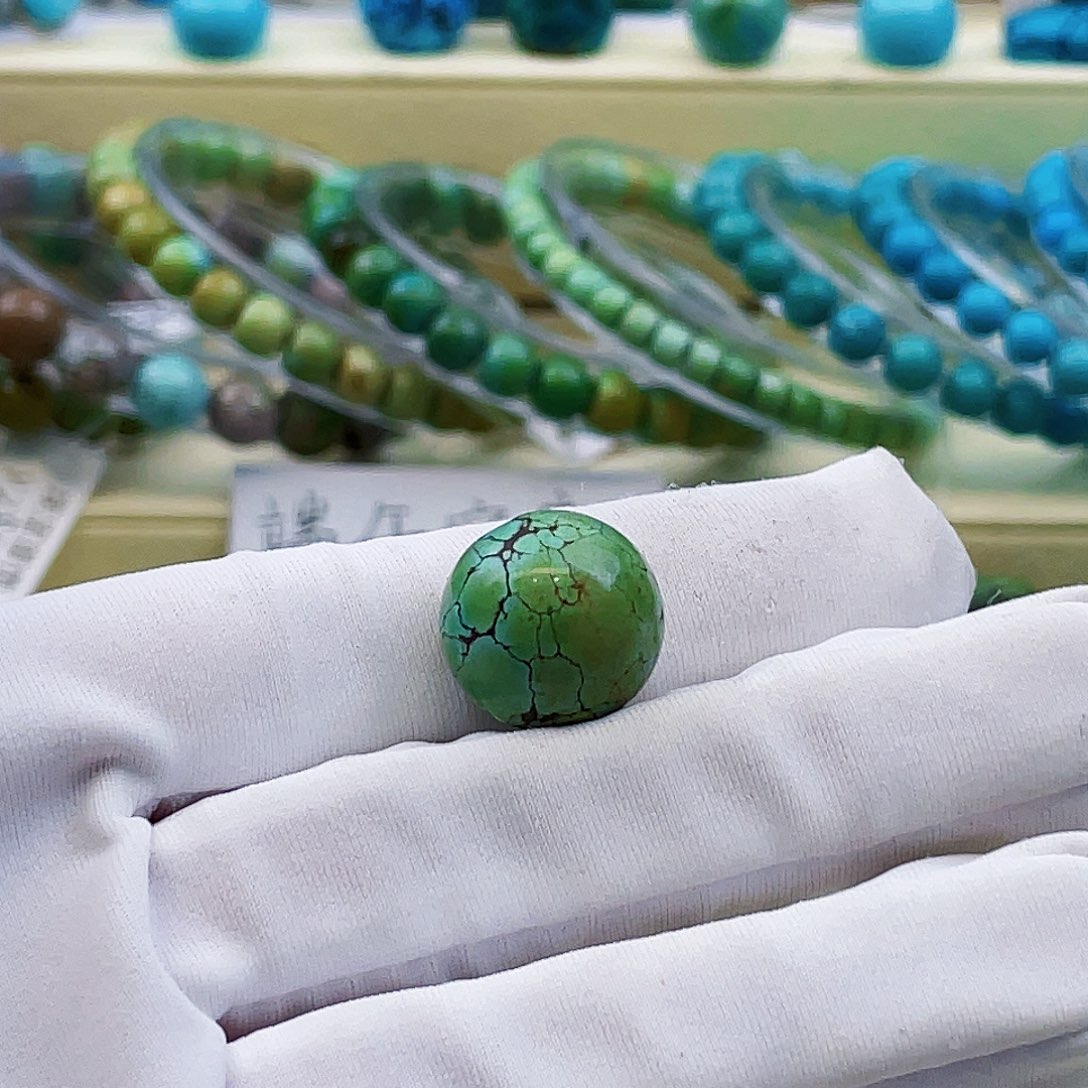 绿松石未镶嵌珠宝半成品