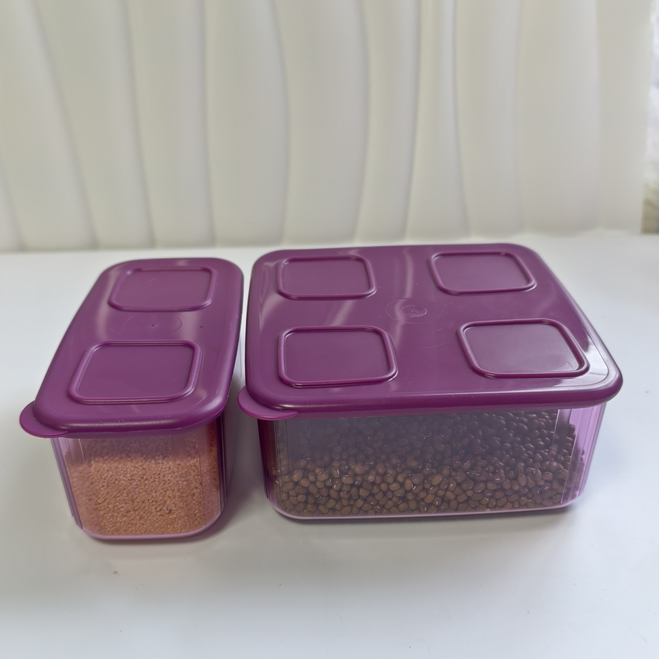 （海）紫色PC晶莹剔透保鲜盒