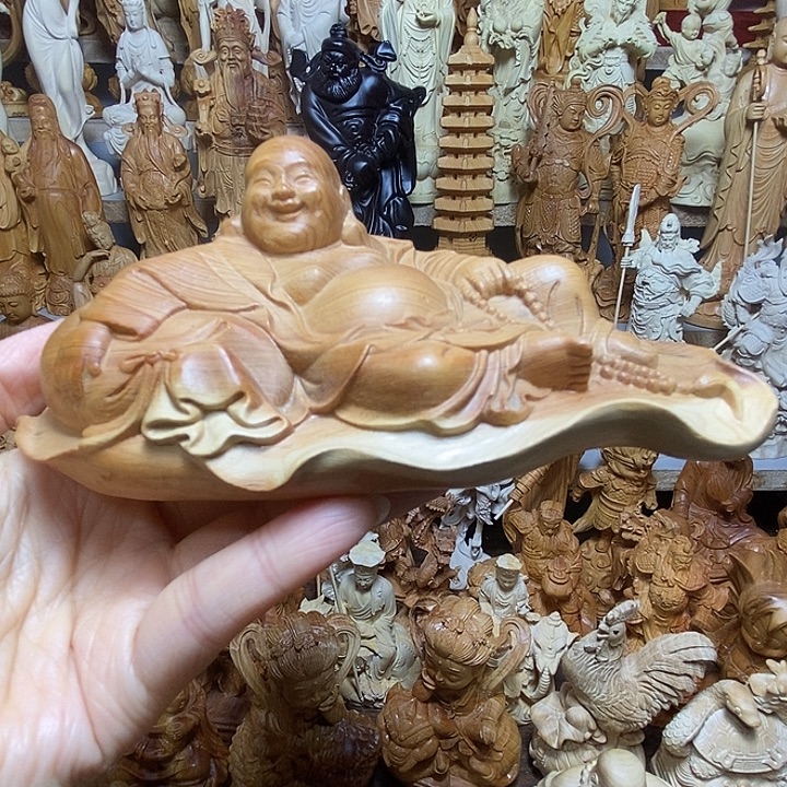 光****柏木（崖柏）弥勒佛