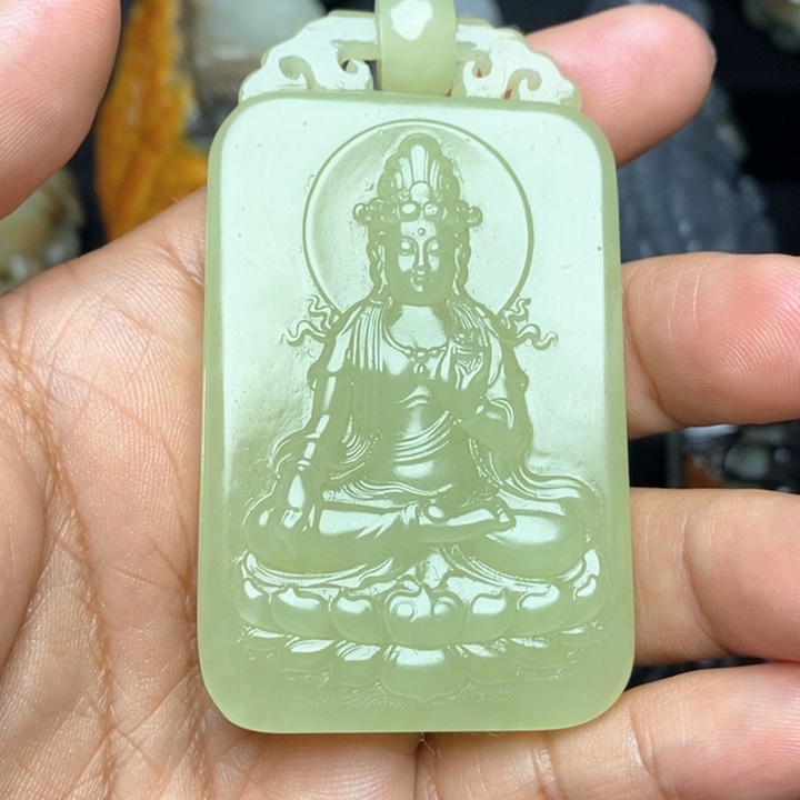 颈饰未镶嵌和田玉