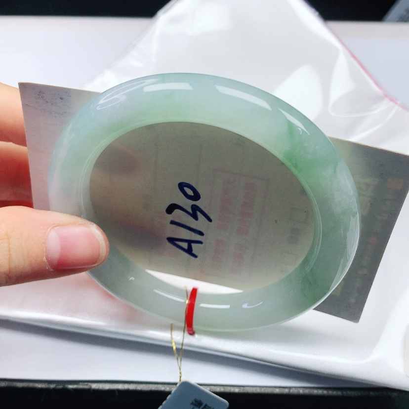 【闪购商品】翡翠手镯（圆镯）未镶嵌天然缅甸a货手镯55+