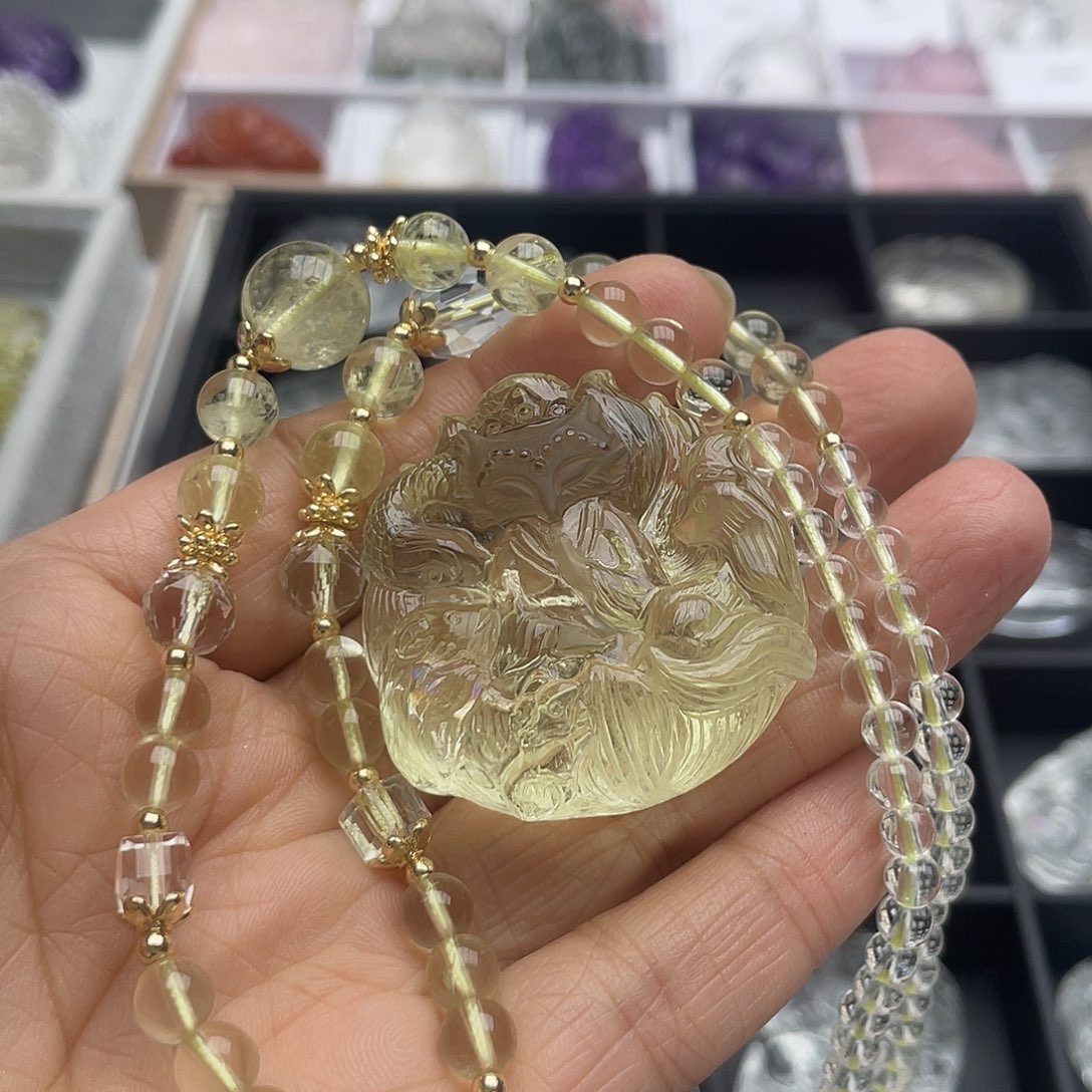 未镶嵌吊坠(不含链)水晶小*皮