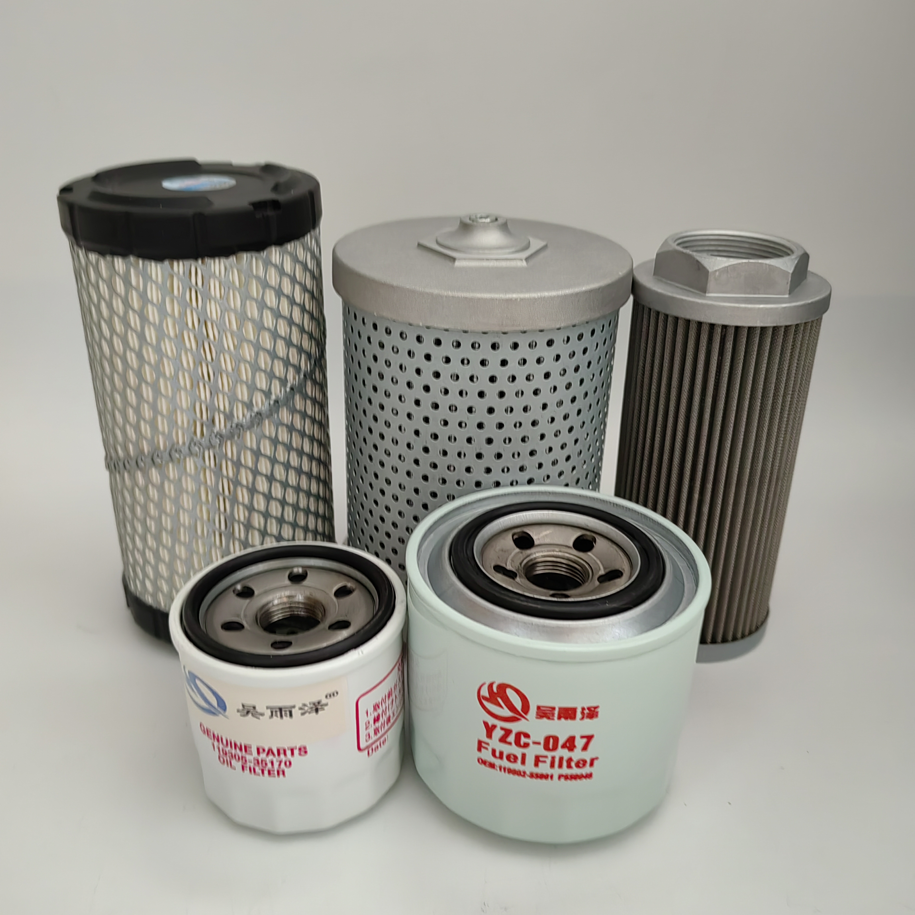 单独三一16三一26三一35洋马发动机全车滤芯机柴滤空滤液压回油