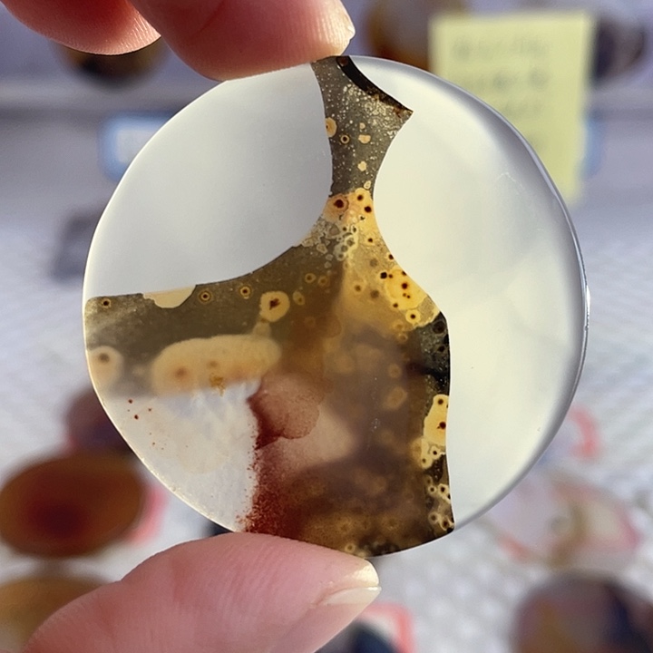 玛瑙/玉髓合金颈饰