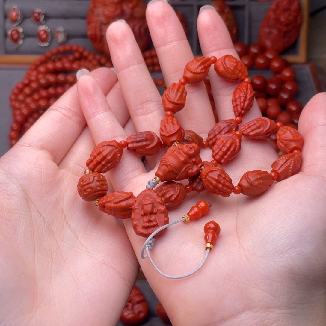 南红玛瑙未镶嵌配饰