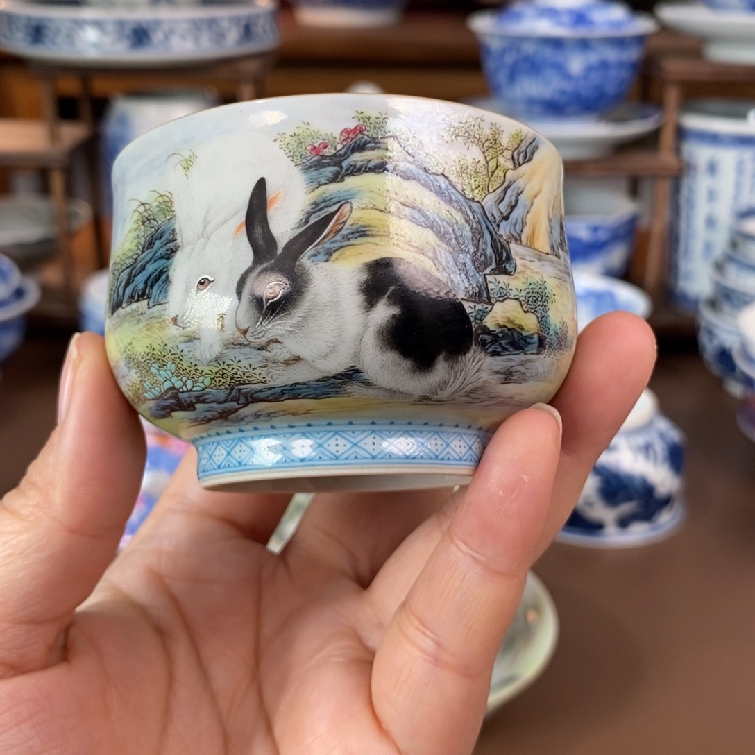 景德镇陶瓷手工手绘