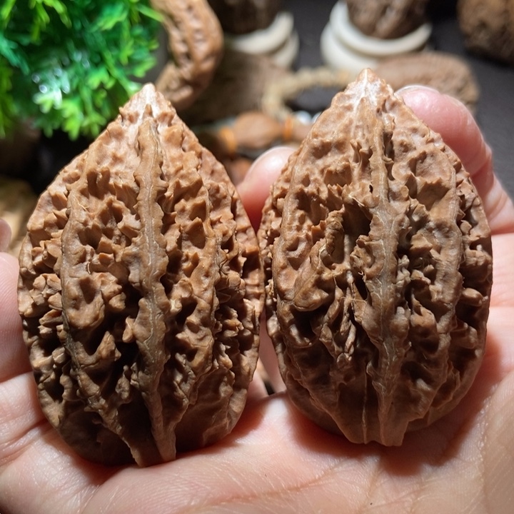 把件文玩核桃东北楸子小雪286