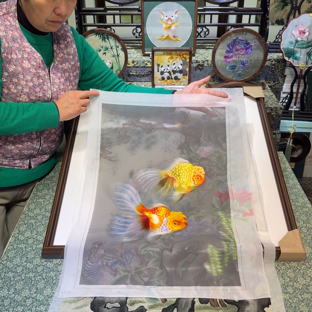 刺绣手工苏绣工艺