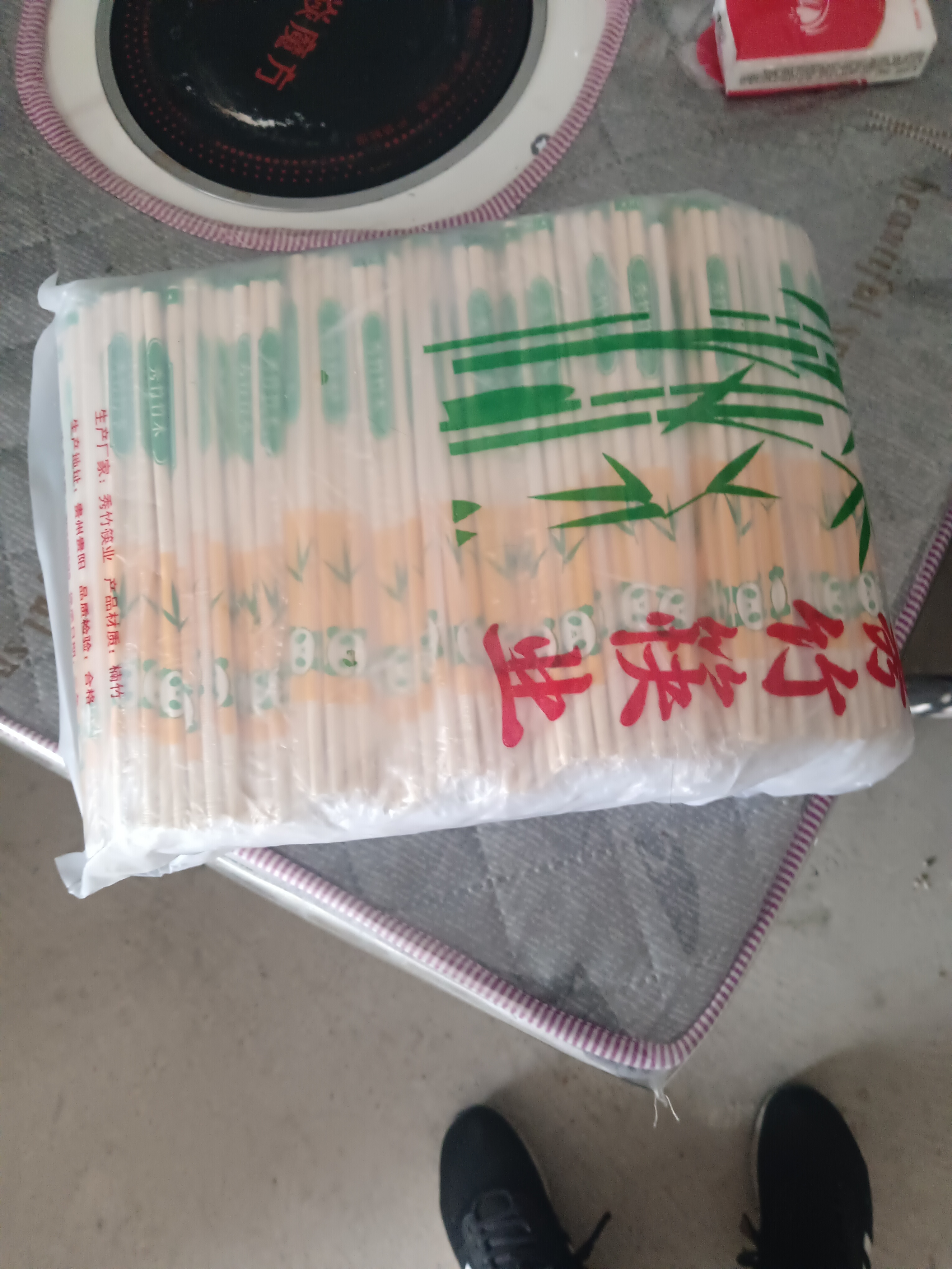 5.5*195/600双一次性竹筷方便卫生适用于饭店外卖快餐