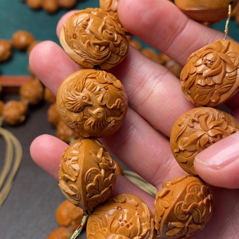 【闪购商品】橄榄核吊坠茁***穗橄榄核